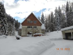 Waldhotel Crottendorf im Schnee